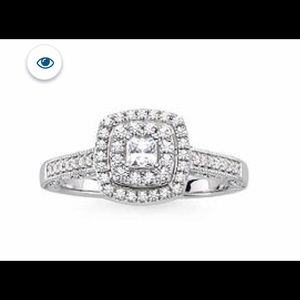 3/8 CT vintage engagement ring